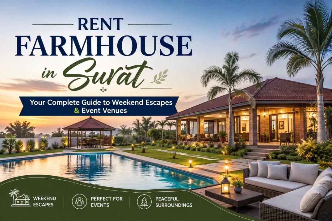 Rent Farmhouse in Surat